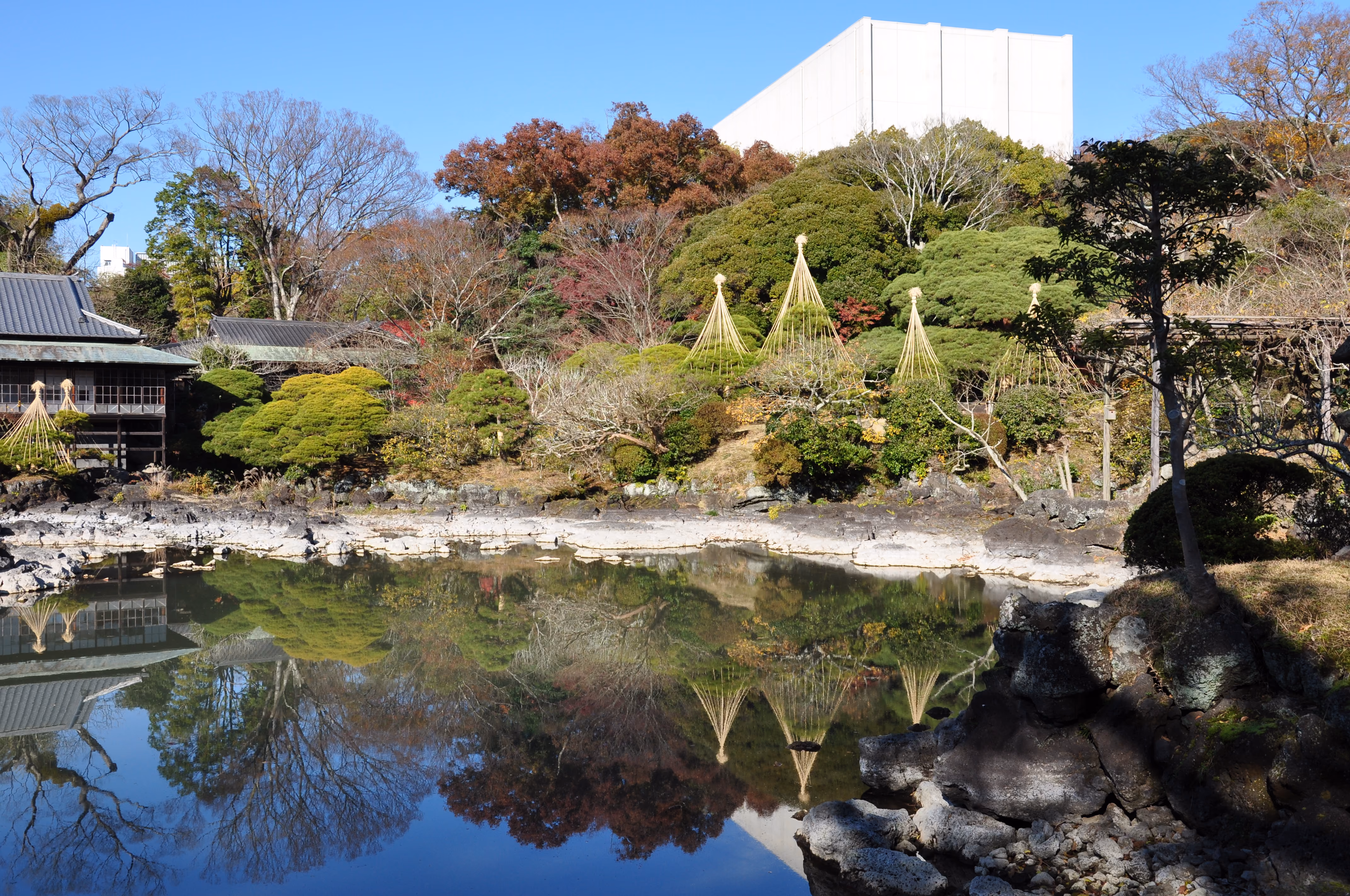 View within Rakuju-en Park, Mishima