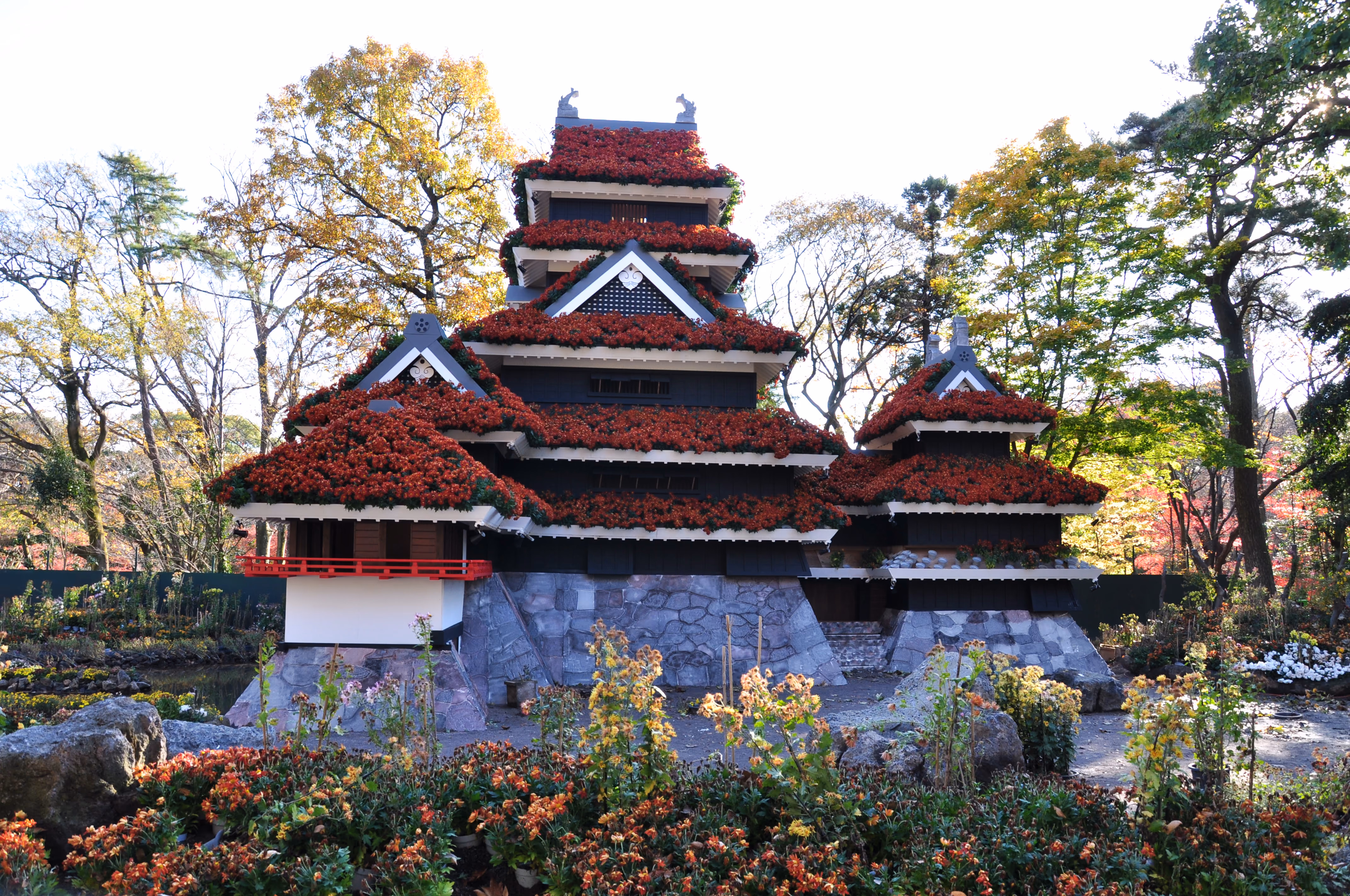 View within Rakuju-en Park, Mishima