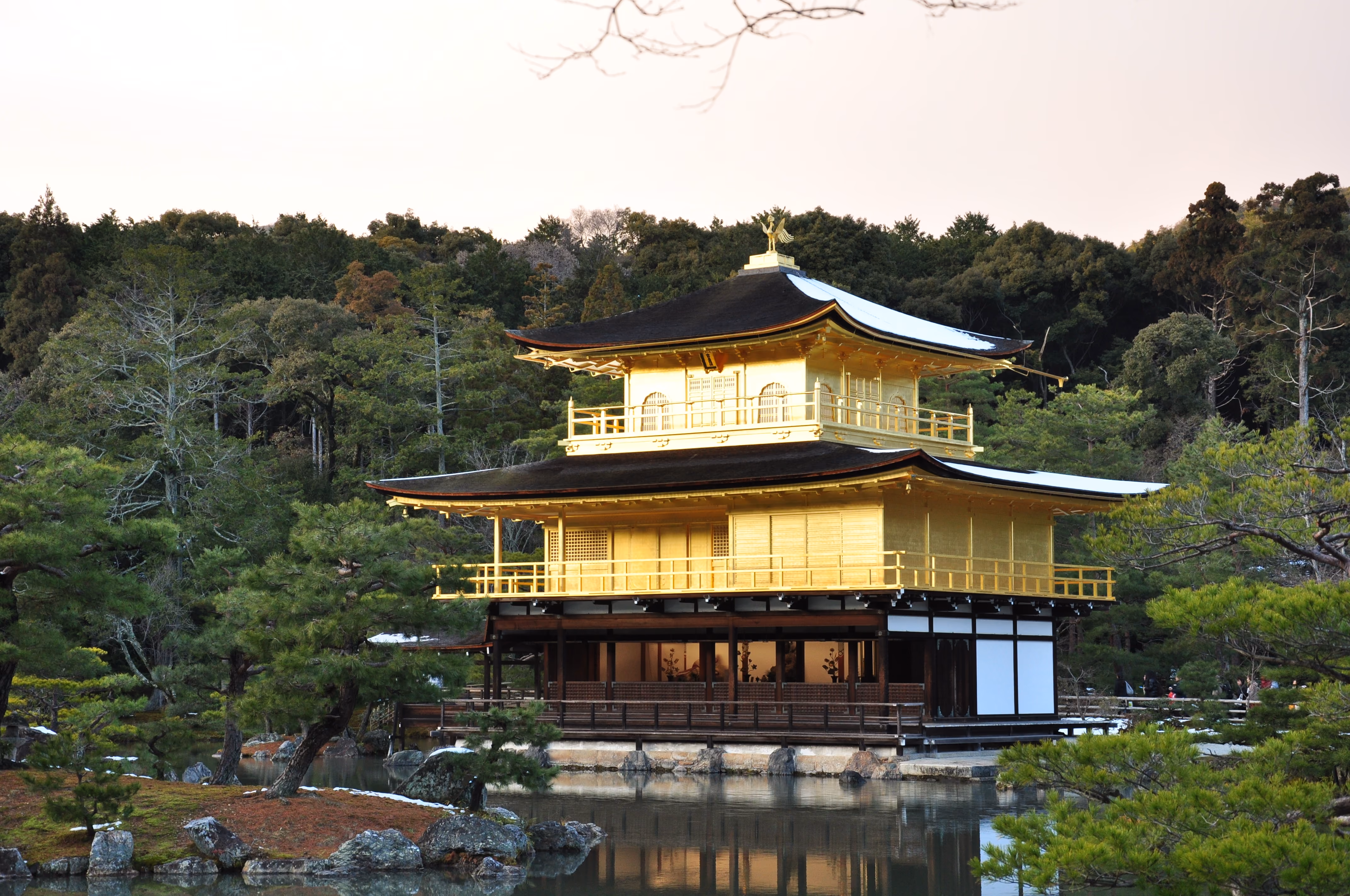 View in Osaka in the late afternoon