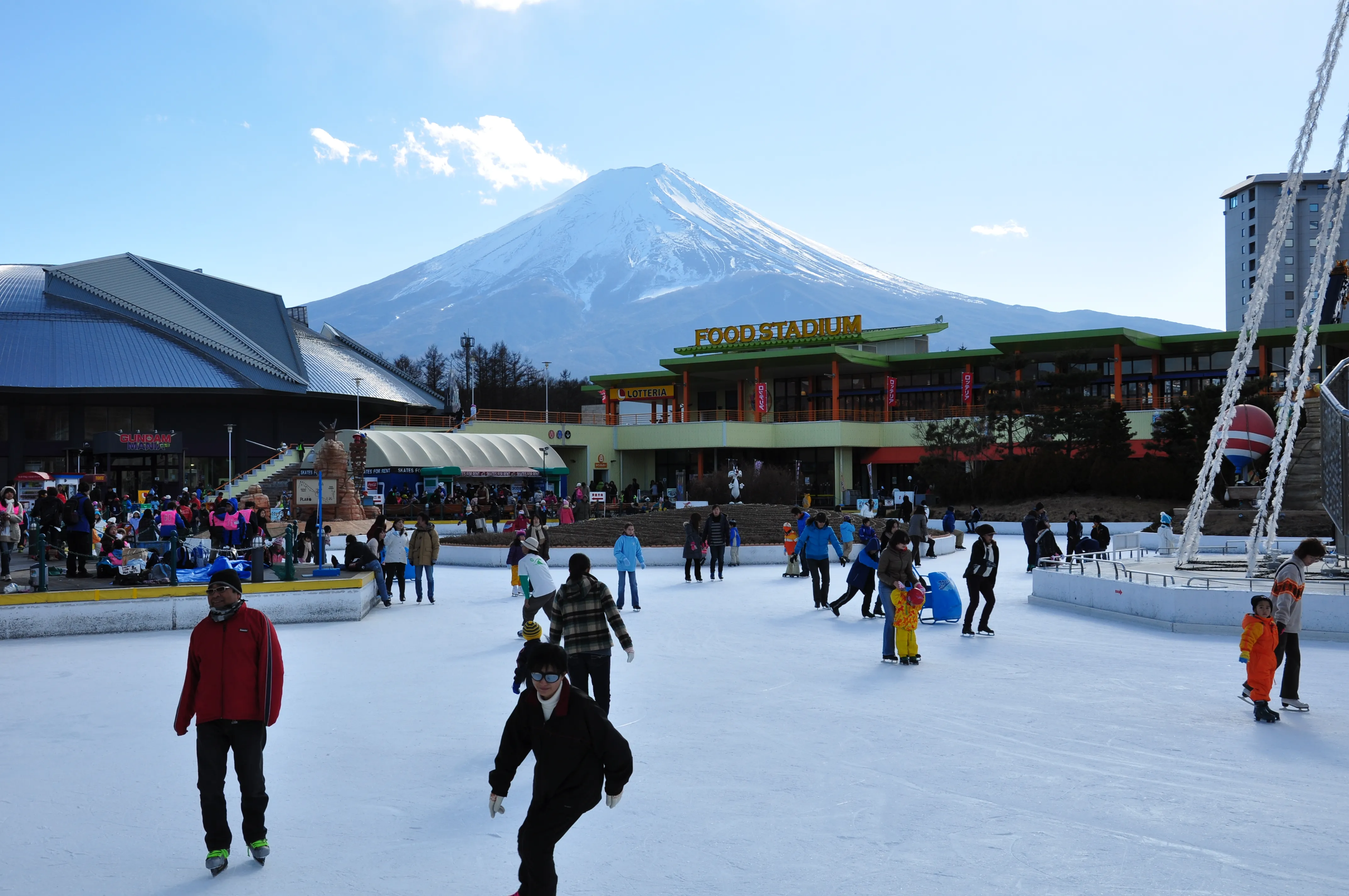 A Winter Day at Fuji-Q Highland