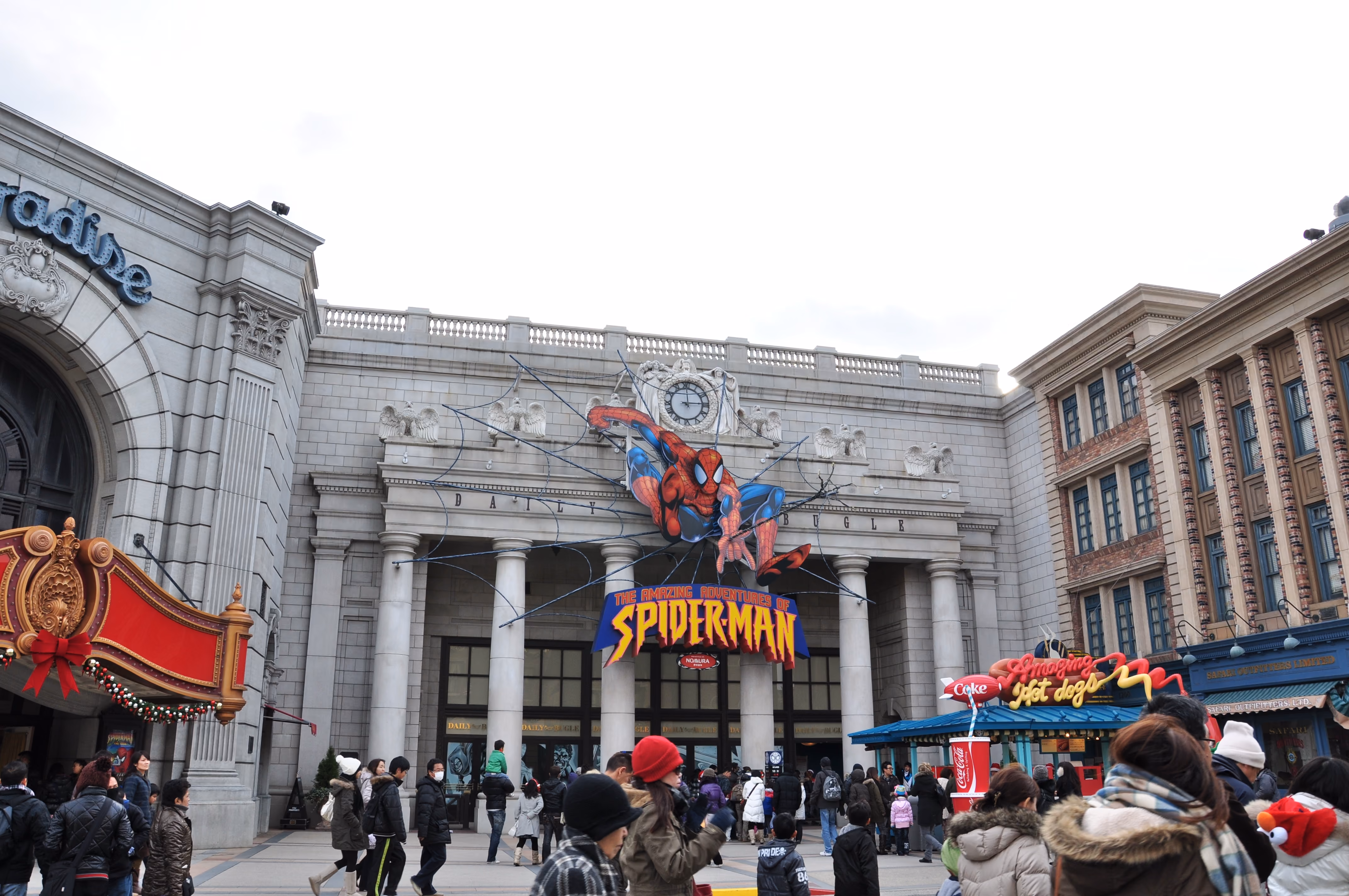 View within Universal Studios Japan, midday